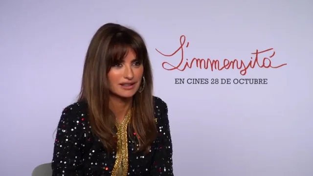 Entrevista a Penélope Cruz por el estreno de 'L'immensità' Entrevista a Penélope Cruz por el estreno de 'L'immensità'