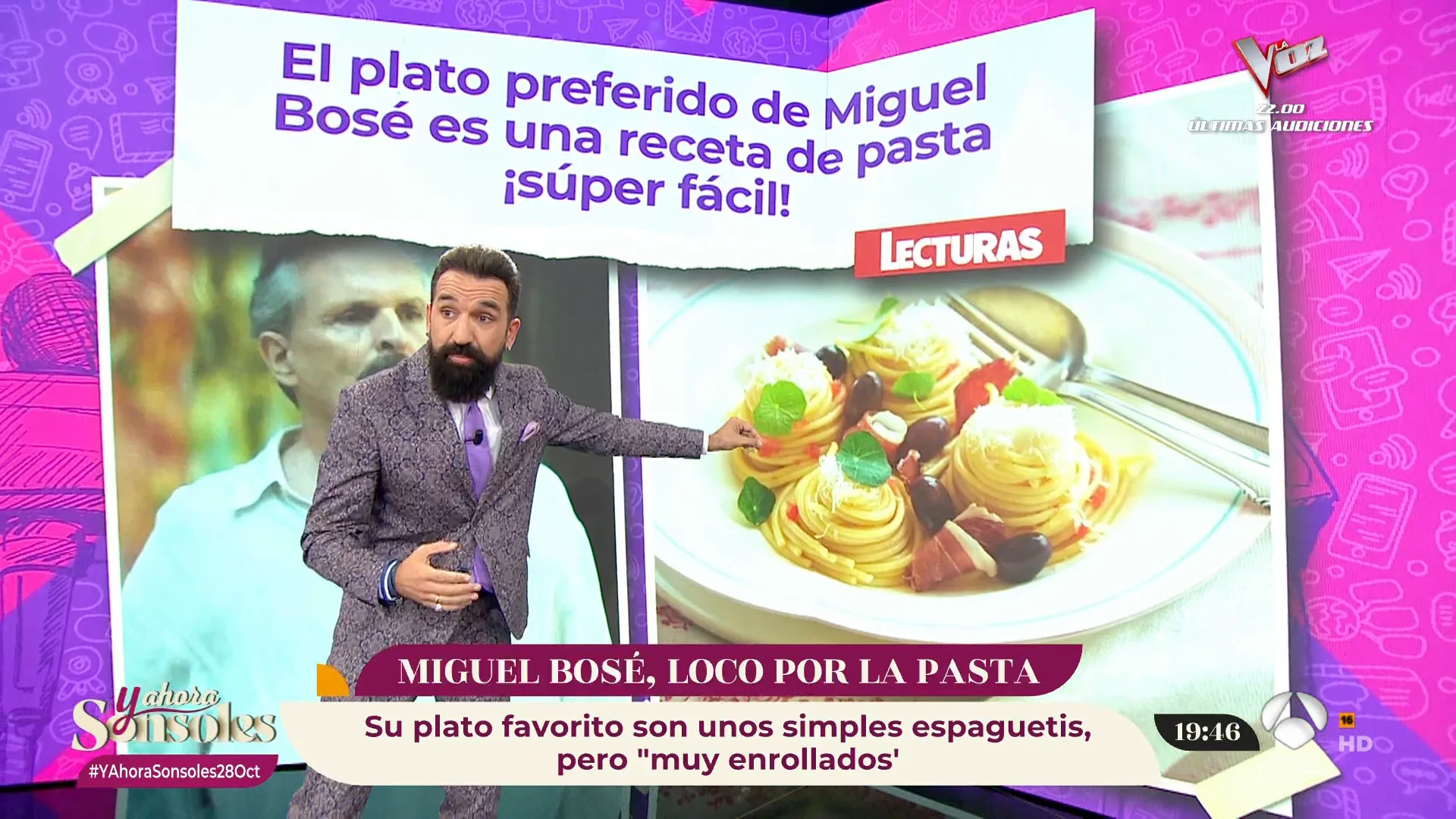 Miguel Lago presenta su nueva secci&oacute;n en 'Y ahora Sonsoles'