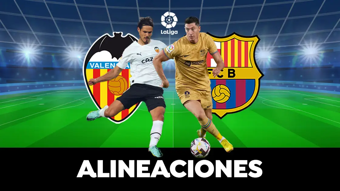 Alineaci&oacute;n del Barcelona hoy ante el Valencia en LaLiga