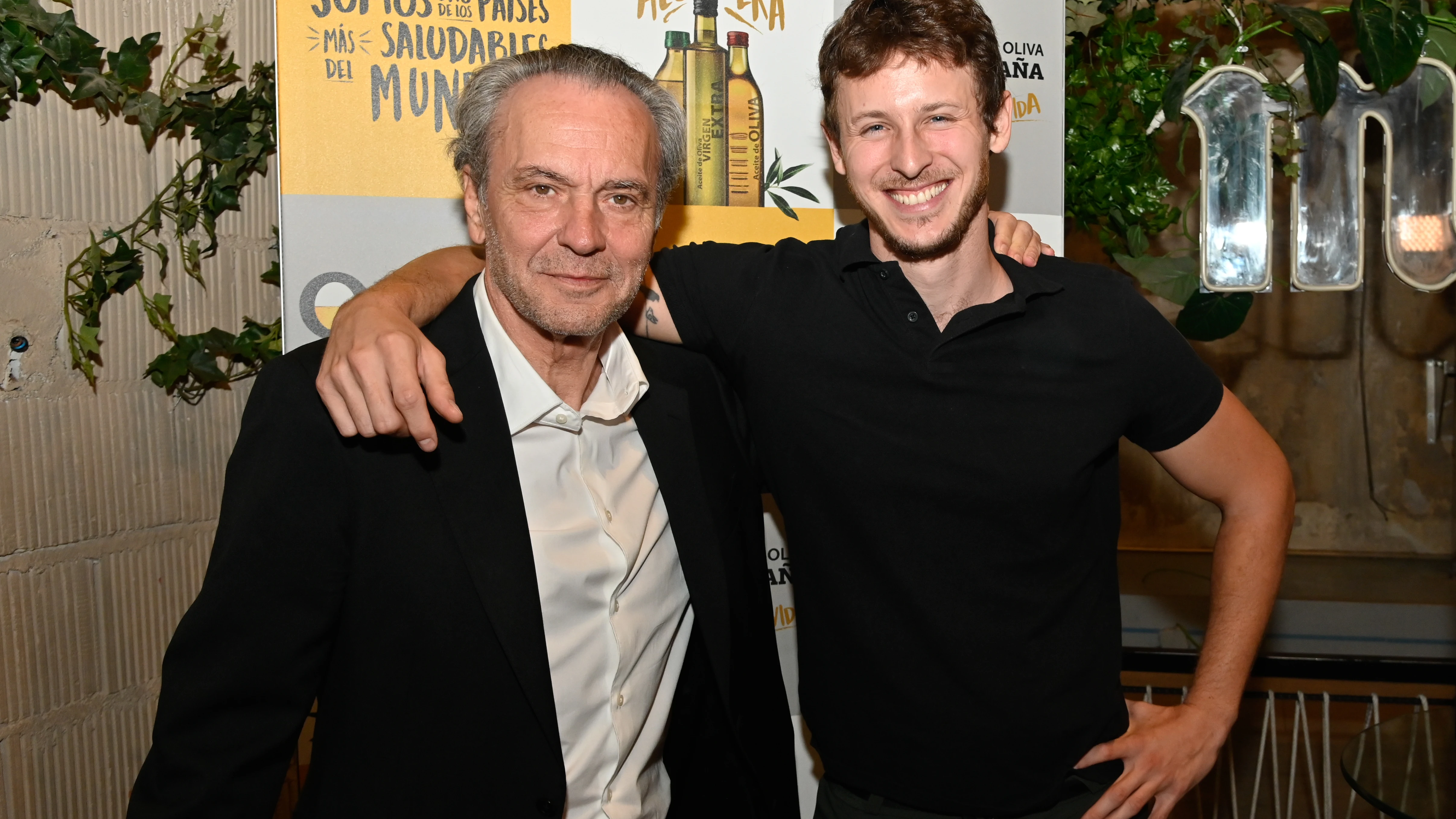 Jos&eacute; Coronado, con su hijo Nicol&aacute;s Coronado