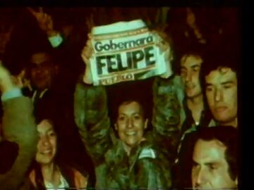 Las imágenes que hicieron historia de la victoria de Felipe González en las elecciones de 1982