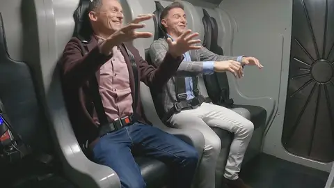 Las dudas de Joaquín con Pedro Duque en la nave: “¿Qué carajo hago yo aquí metido?” Las dudas de Joaquín con Pedro Duque en la nave: “¿Qué carajo hago yo aquí metido?”