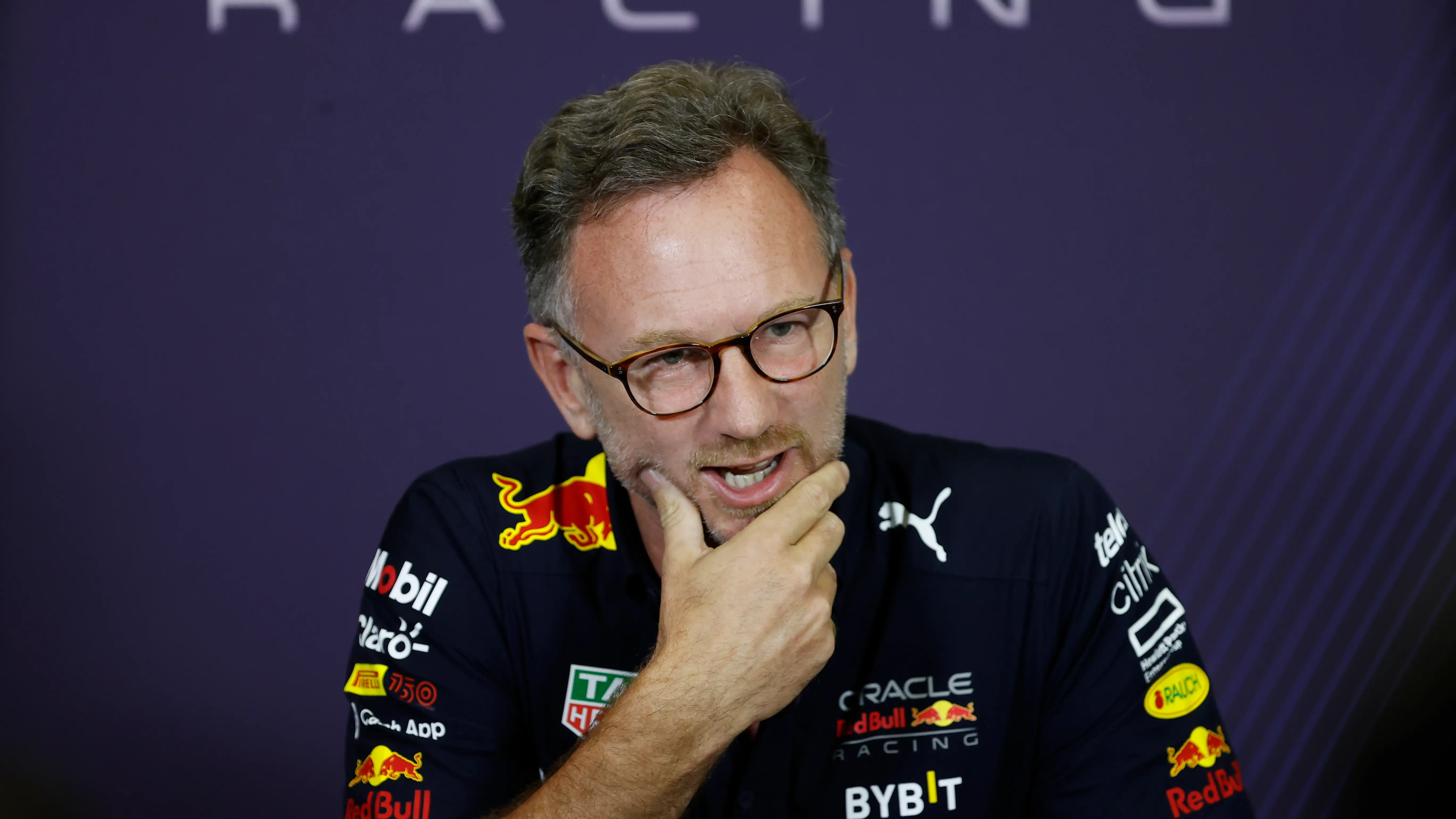 El director de Red Bull Racing team, Christian Horner El director de Red Bull Racing team, Christian Horner