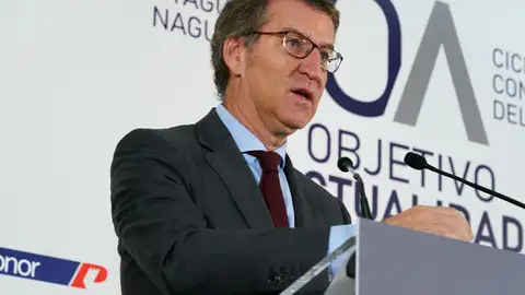 Alberto Núñez Feijóo, desde Vitoria Alberto Núñez Feijóo, desde Vitoria