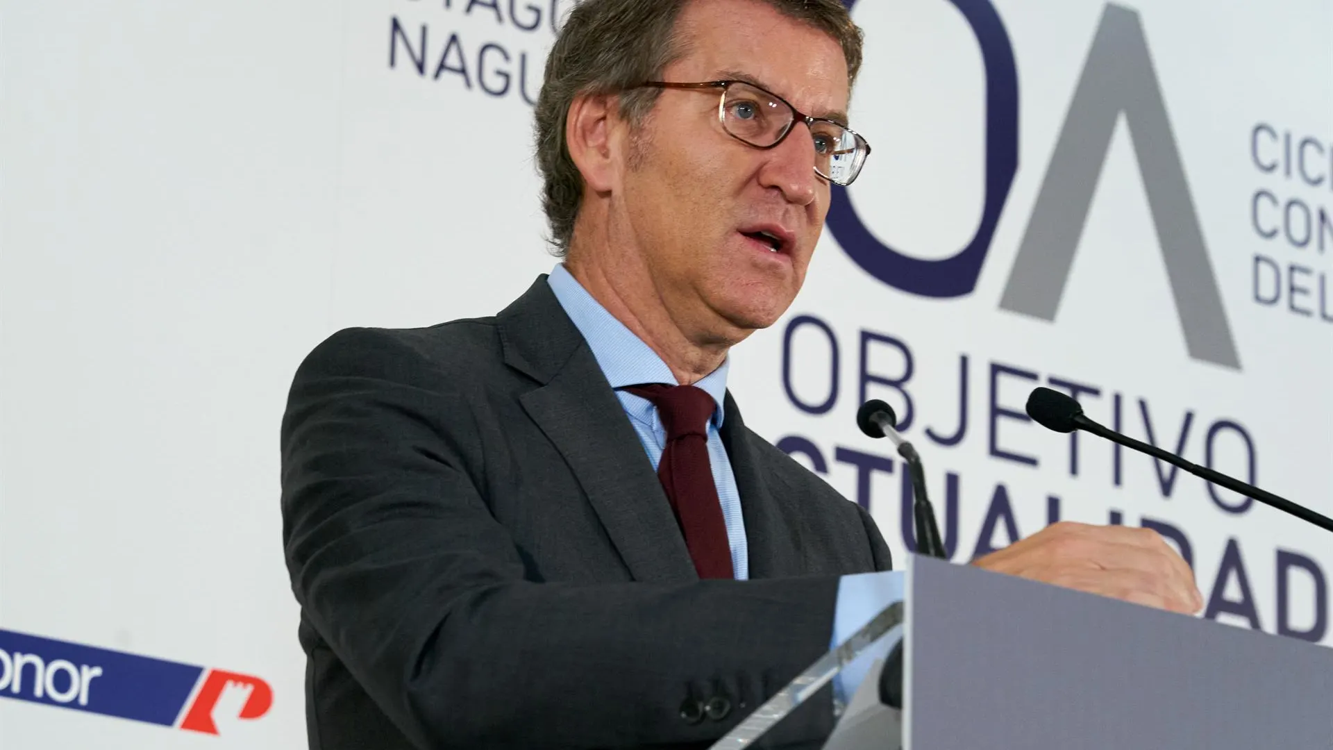 Alberto Núñez Feijóo, desde Vitoria Alberto Núñez Feijóo, desde Vitoria
