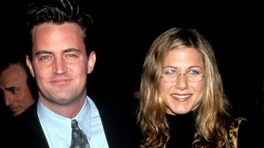 Matthew Perry y Jennifer Aniston, Chandler y Rachel en 'Friends'