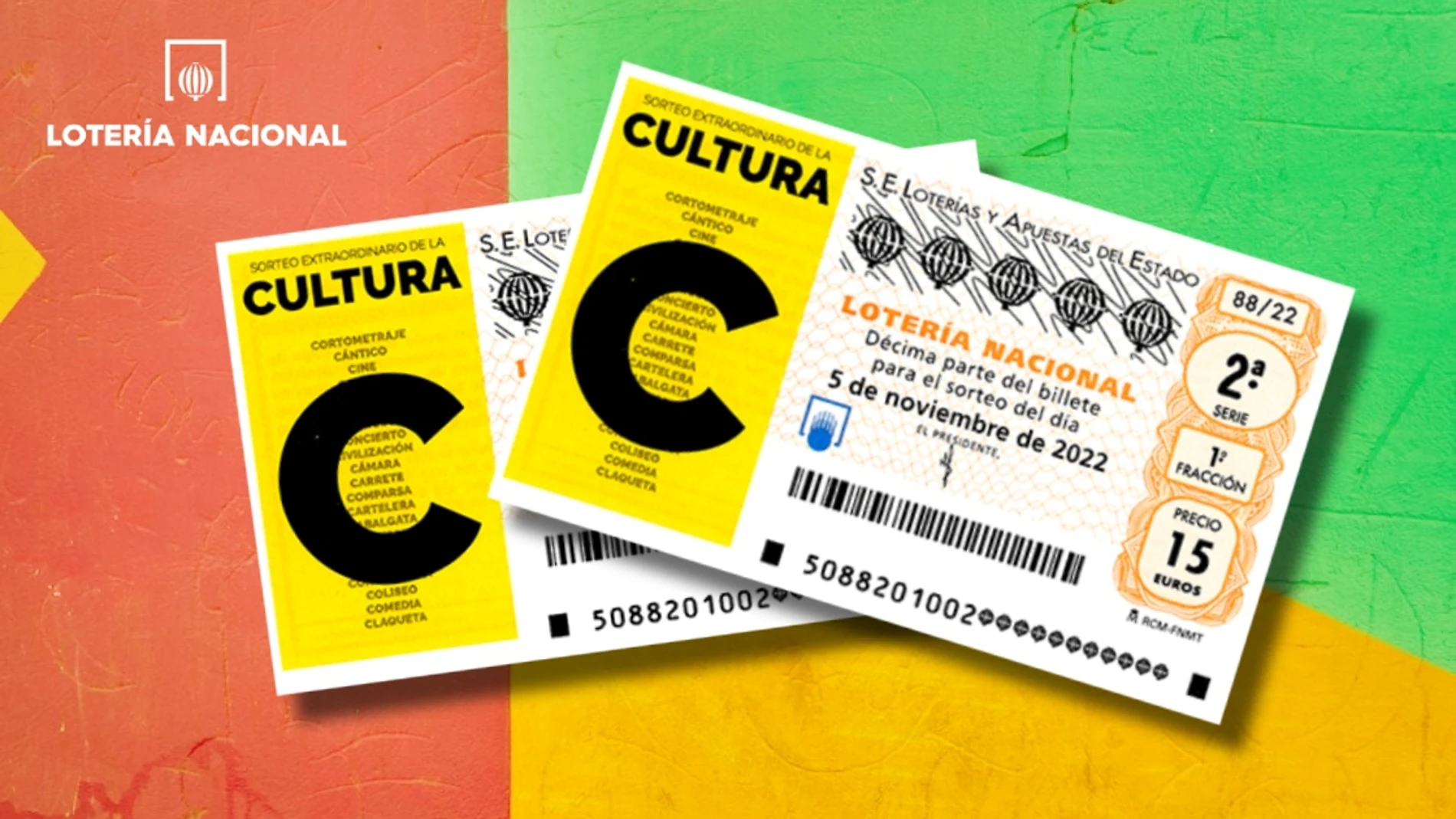 Décimos del Sorteo Extraordinario de la Cultura de la Lotería Nacional Décimos del Sorteo Extraordinario de la Cultura de la Lotería Nacional