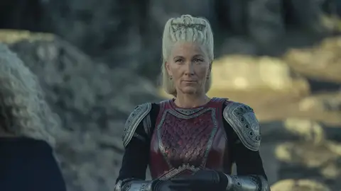 Rhaenys Targaryen en 'La casa del dragón' Rhaenys Targaryen en 'La casa del dragón'