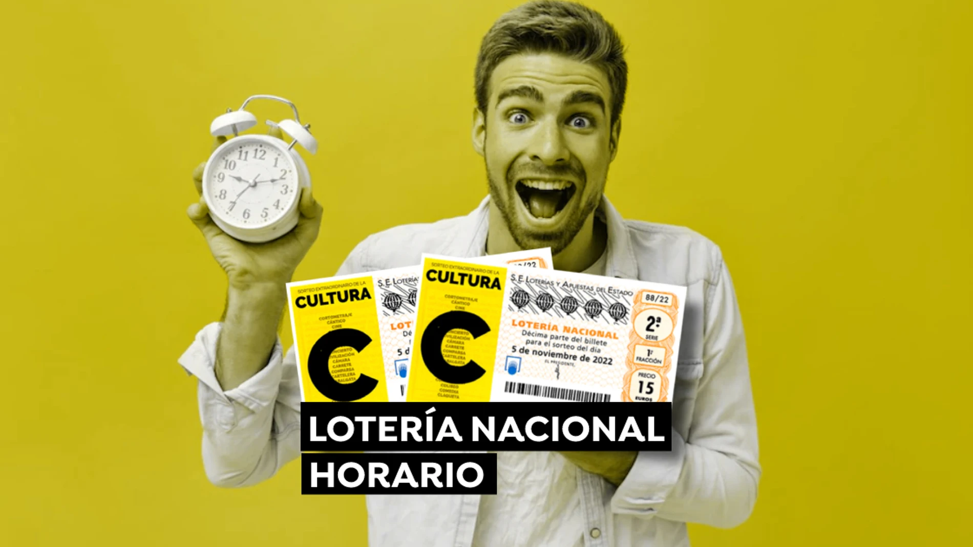 Lotería Nacional: Horario del Sorteo Extraordinario de la Cultura Lotería Nacional: Horario del Sorteo Extraordinario de la Cultura