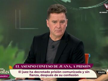 Carlos Quílez, sobre el asesino de Juana Canal: "Esta noche se ha derrumbado y lo ha explicado todo: cómo la mató y cómo la troceó"