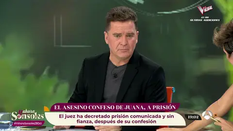 Carlos Quílez, sobre el asesino de Juana Canal: "Esta noche se ha derrumbado y lo ha explicado todo: cómo la mató y cómo la troceó" Carlos Quílez, sobre el asesino de Juana Canal: "Esta noche se ha derrumbado y lo ha explicado todo: cómo la mató y cómo la troceó"