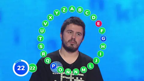 Un fallo tempranero obliga a Orestes a “encomendarse a la virgen” para ganar ‘El Rosco’ Un fallo tempranero obliga a Orestes a “encomendarse a la virgen” para ganar ‘El Rosco’