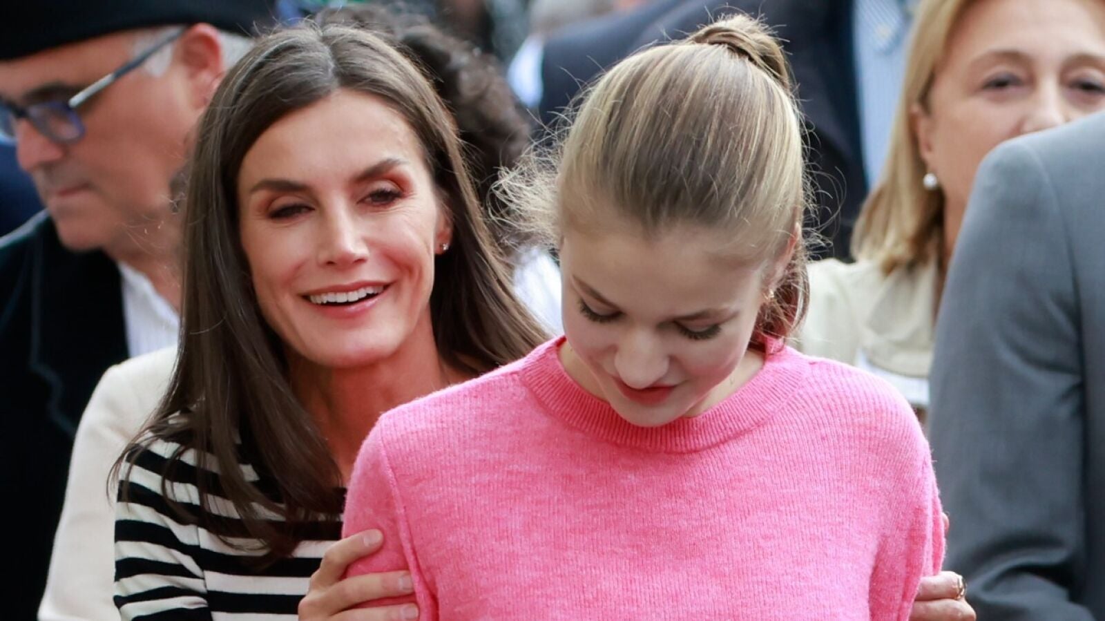 Leonor abandona el último acto de la familia real por una gastroenteritis y la infanta Sofía también está indispuesta