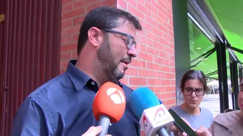 Padre de la niña fallecida en Gijón Padre de la niña fallecida en Gijón