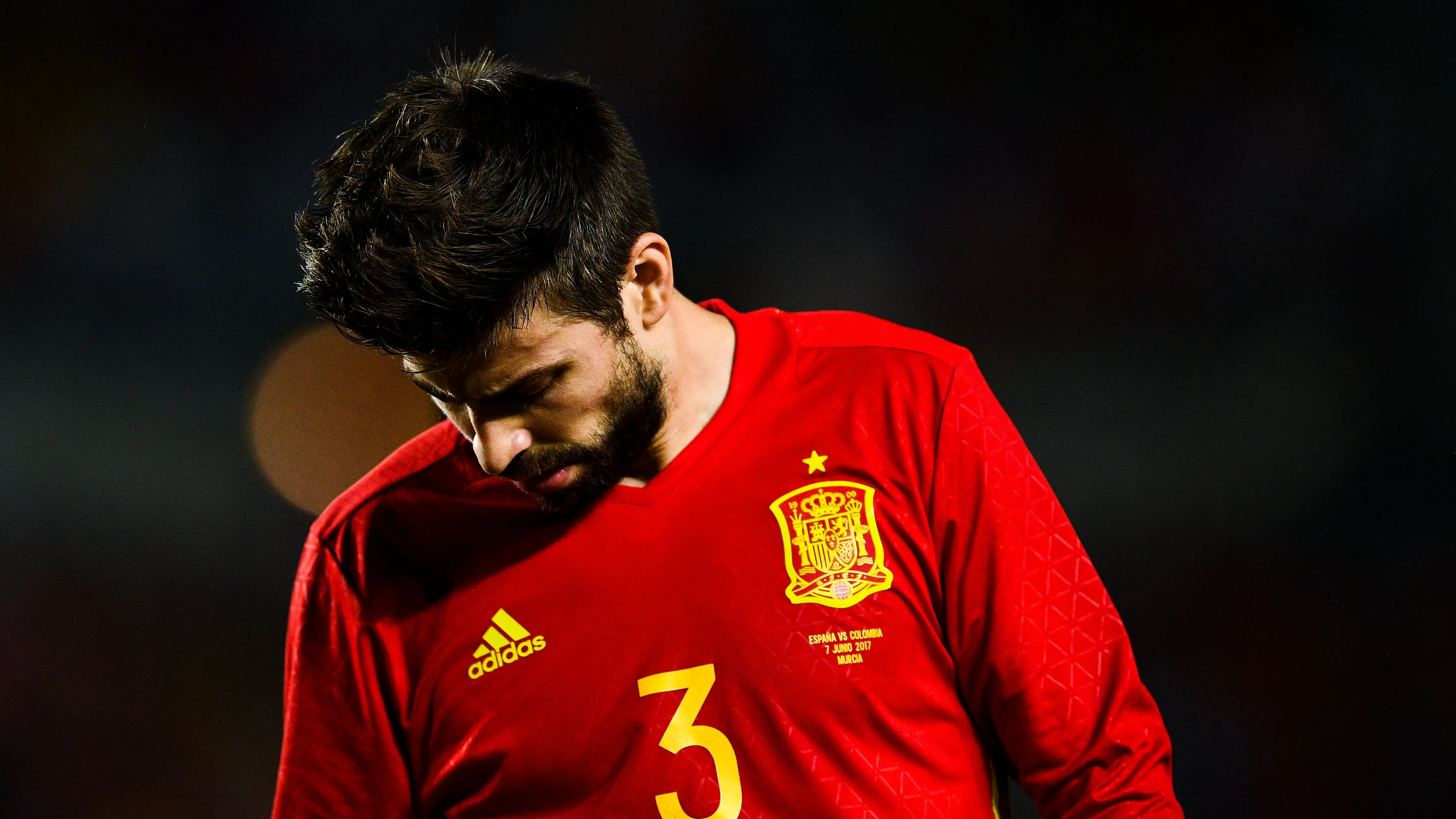 Gerard Piqu&eacute;, en un partido con la selecci&oacute;n espa&ntilde;ola