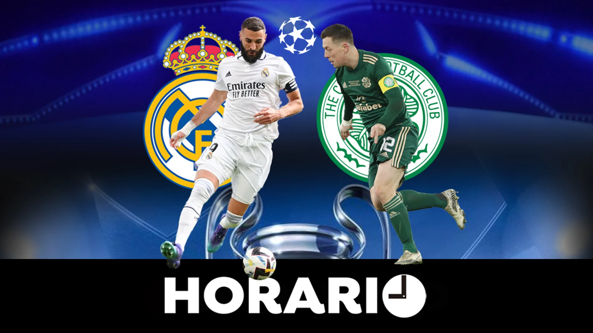 Real Madrid - Celtic: Horario y dónde el partido de la Champions League, en
