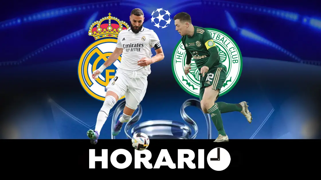 Real Madrid - Celtic: Horario y dónde ver el partido de la Champions League, en directo Real Madrid - Celtic: Horario y dónde ver el partido de la Champions League, en directo