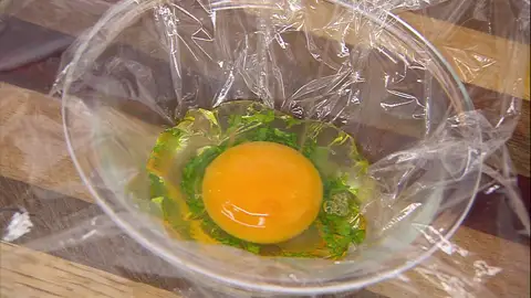 Elabora los huevos flor Elabora los huevos flor