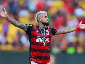 El futbolista Arturo Vidal El futbolista Arturo Vidal