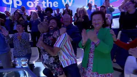 ¡Se entrega al máximo! Raúl Gómez sube al ‘Top of the word’ con el público de ‘Pasapalabra’ ¡Se entrega al máximo! Raúl Gómez sube al ‘Top of the word’ con el público de ‘Pasapalabra’