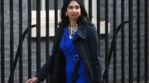Suella Braverman, ministra de Interior de Reino Unido Suella Braverman, ministra de Interior de Reino Unido