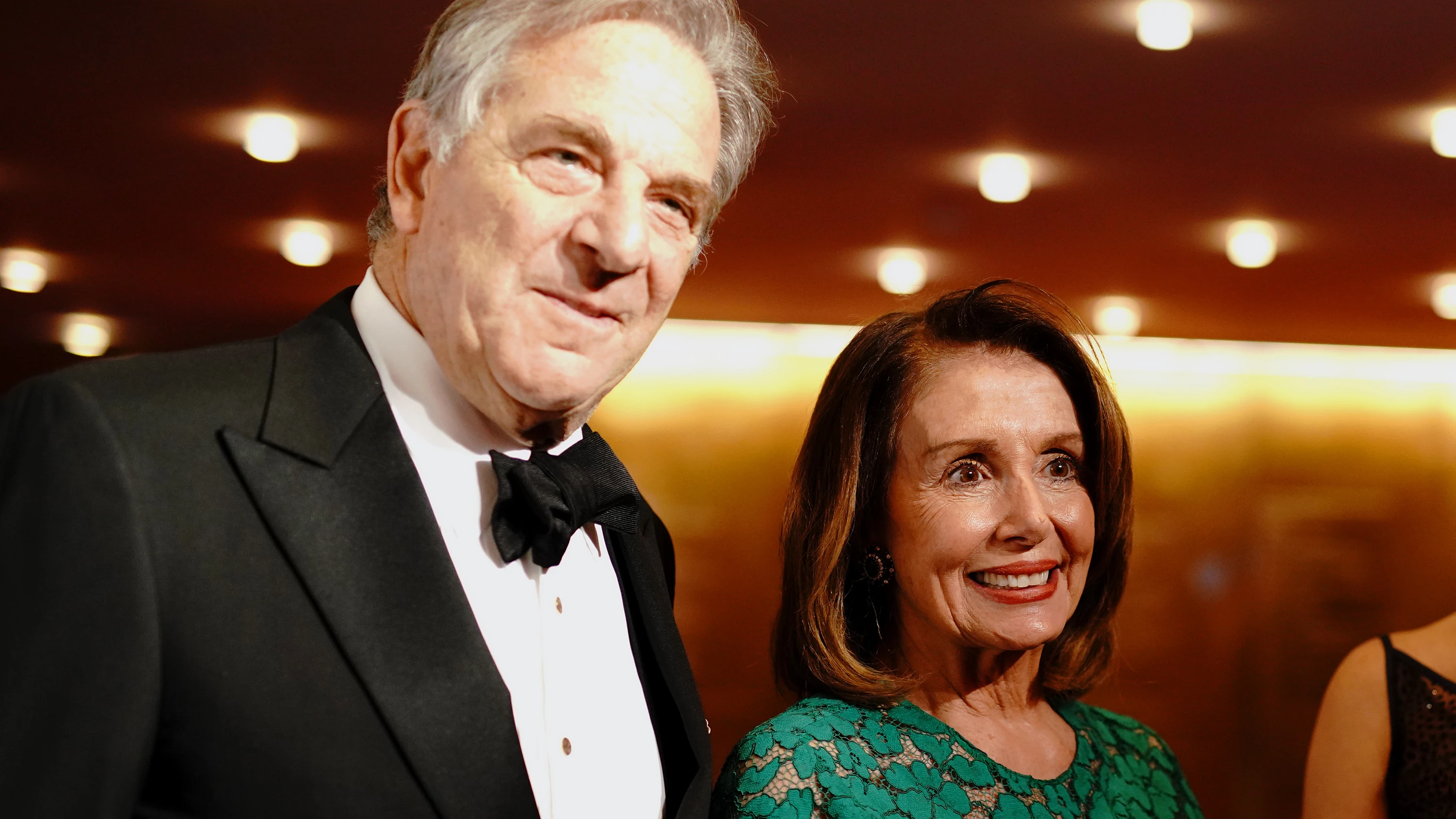 La presidenta de la C&aacute;mara de Representantes de Estados Unidos, Nancy Pelosi, con su esposo Paul Pelosi