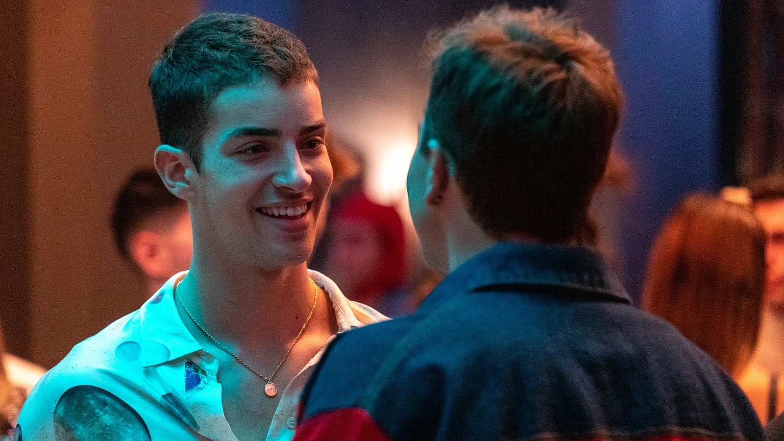 Manu Ríos y André Lamoglia en 'Elite' Manu Ríos y André Lamoglia en 'Elite'