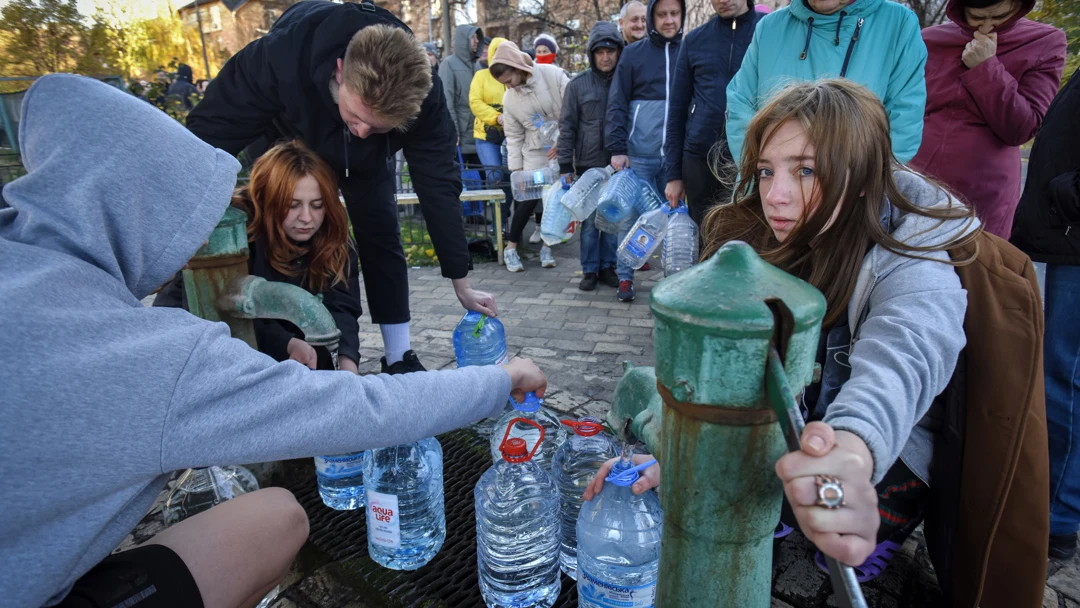 Kiev bajo las bombas