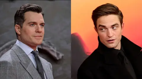 Henry Cavill y Robert Pattinson Henry Cavill y Robert Pattinson