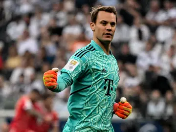 Manuel Neuer, en un partido con el Bayern de Múnich Manuel Neuer, en un partido con el Bayern de Múnich