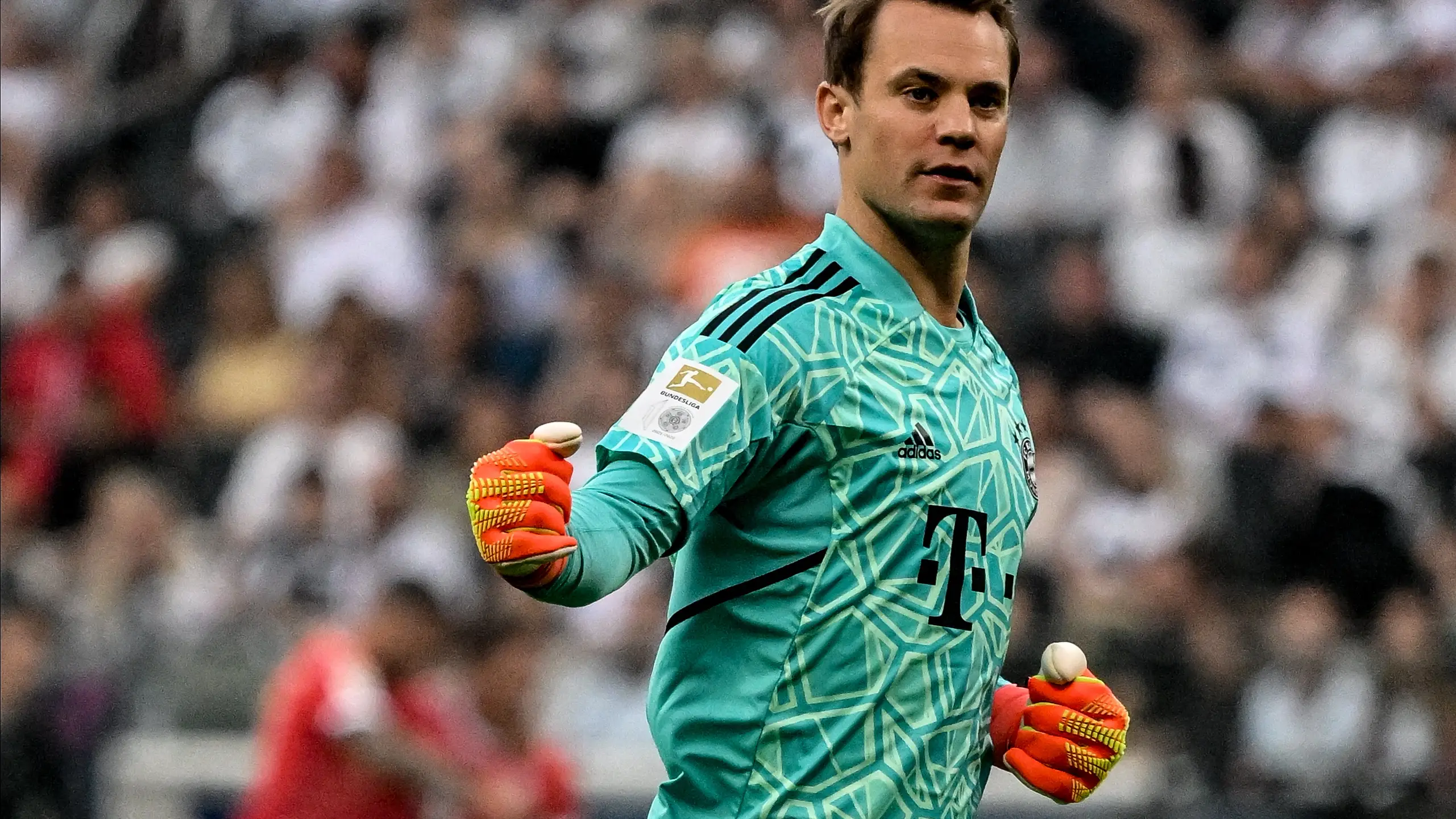 Manuel Neuer, en un partido con el Bayern de Múnich Manuel Neuer, en un partido con el Bayern de Múnich