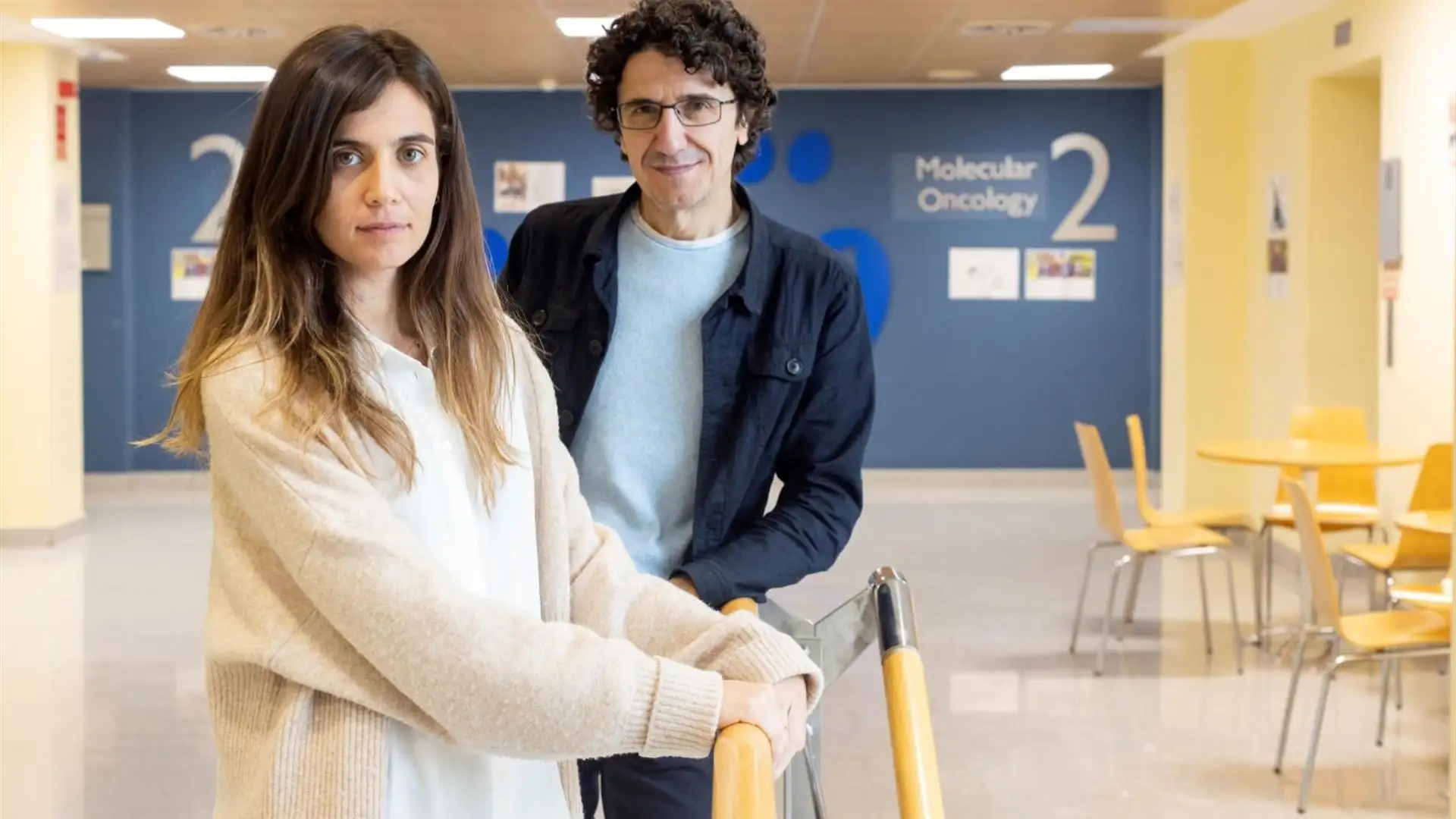 Los investigadores Marcos Malumbres y Carolina Villarroya-Beltri, del CNIO Los investigadores Marcos Malumbres y Carolina Villarroya-Beltri, del CNIO