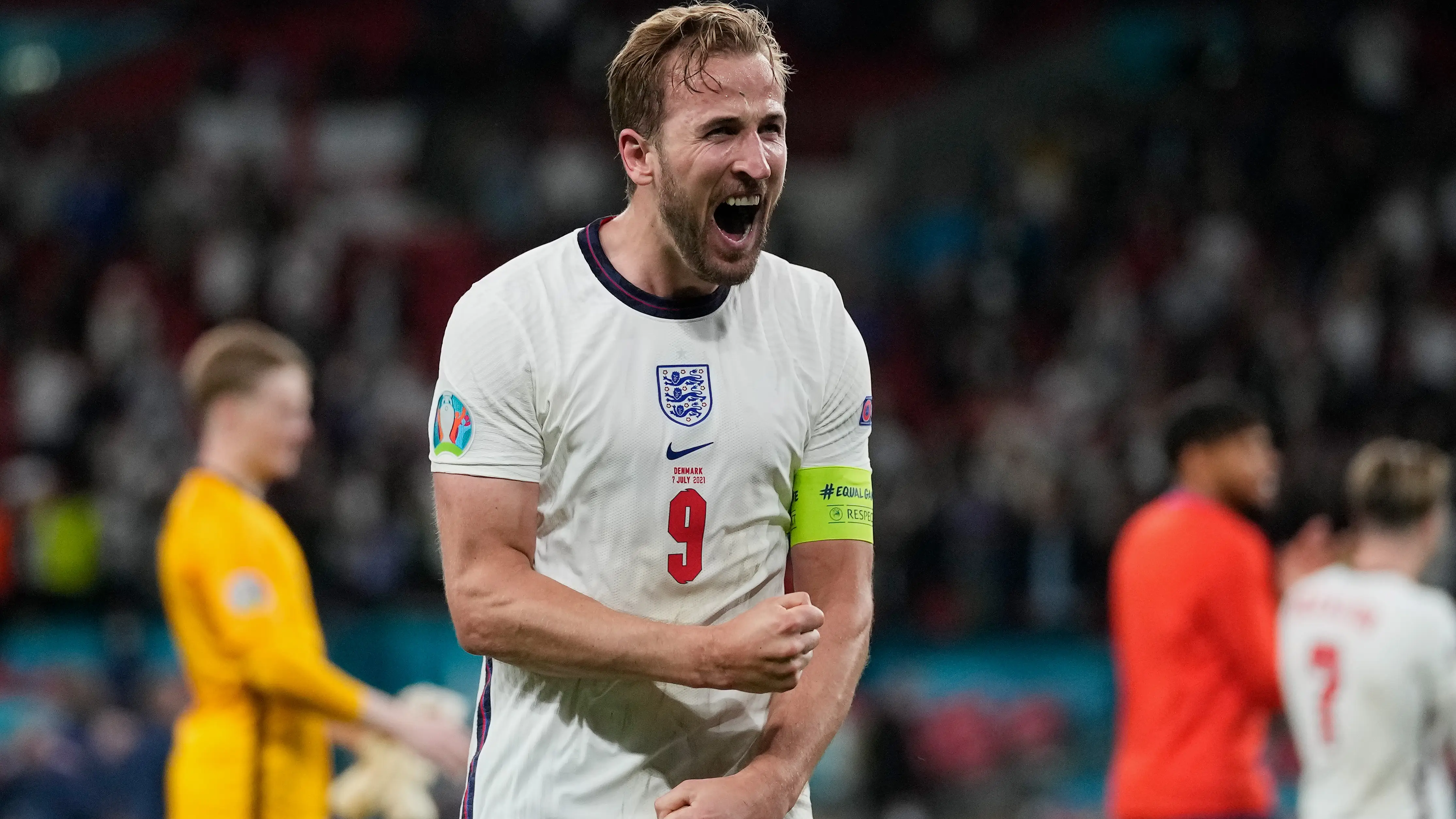Harry Kane durante un partido con la selección inglesa Harry Kane durante un partido con la selección inglesa