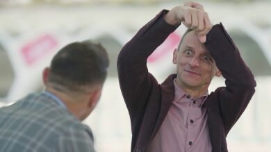 Pedro Duque deja boquiabierto a Joaquín con la curiosidad del espejo: “¿Te preguntas para que sirve en el cohete?”