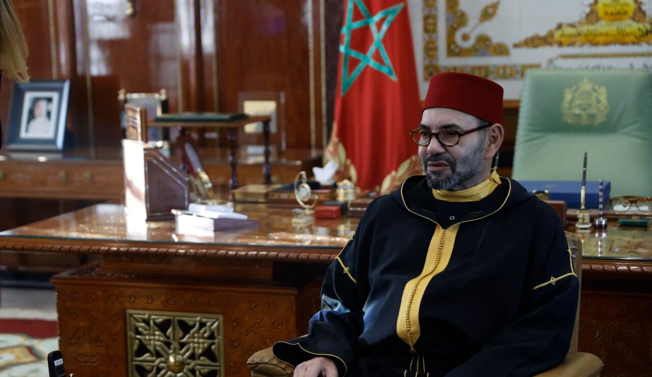 El rey de Marruecos, Mohammed VI