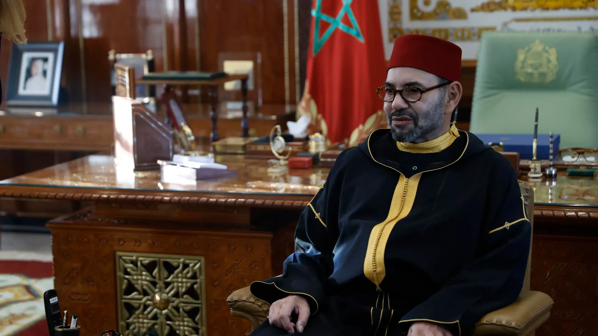 El rey de Marruecos, Mohammed VI El rey de Marruecos, Mohammed VI