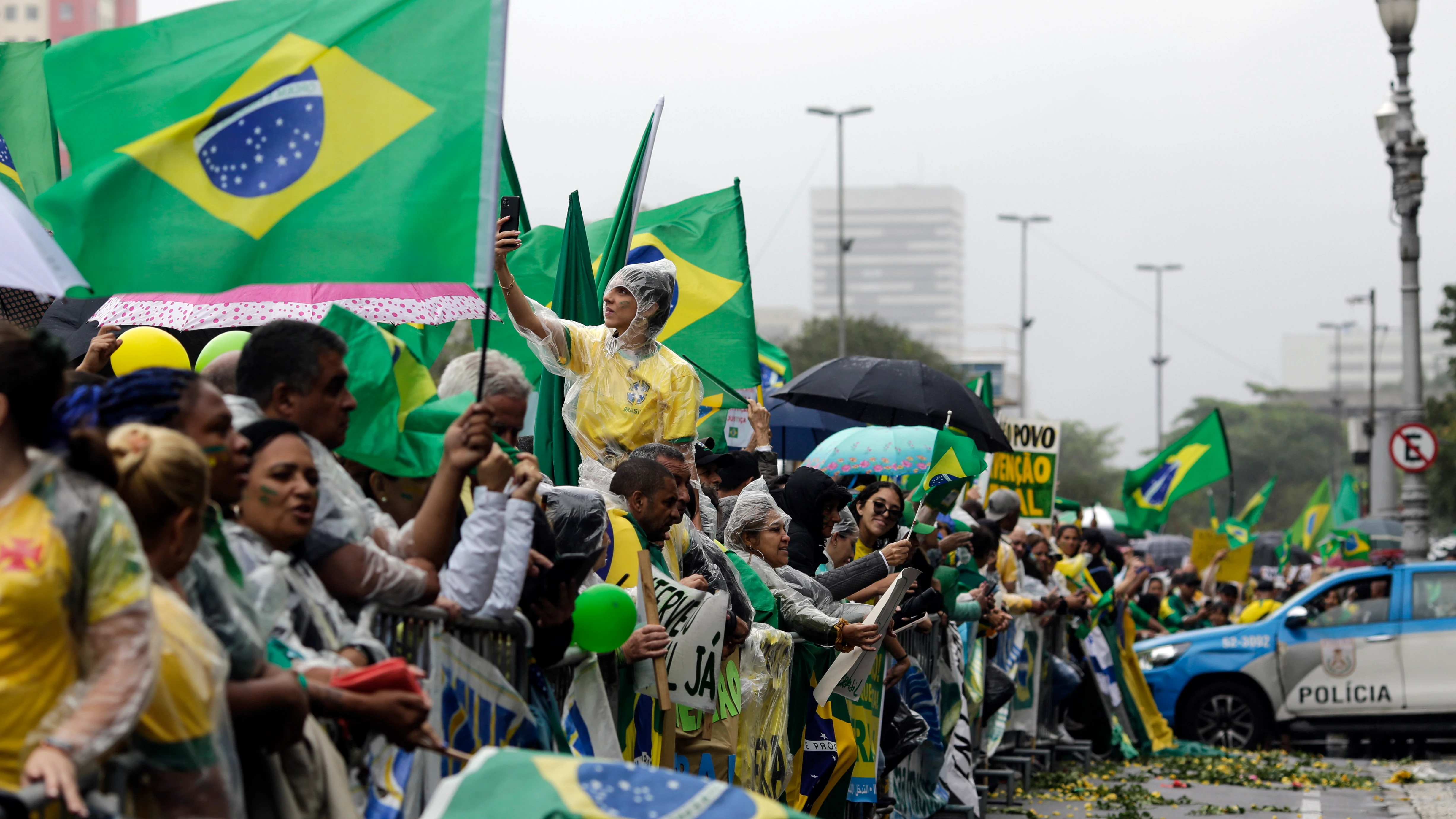 Manifestantes en Brasil Manifestantes en Brasil