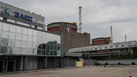 La central nuclear de Zaporiyia, en Ucrania La central nuclear de Zaporiyia, en Ucrania