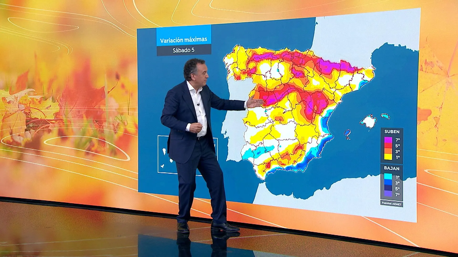 Previsión del tiempo de Roberto Brasero Previsión del tiempo de Roberto Brasero
