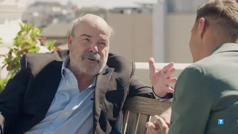 Antonio Resines con Joaquín, el novato El actor revela la primera vez que trabajó con su hijo