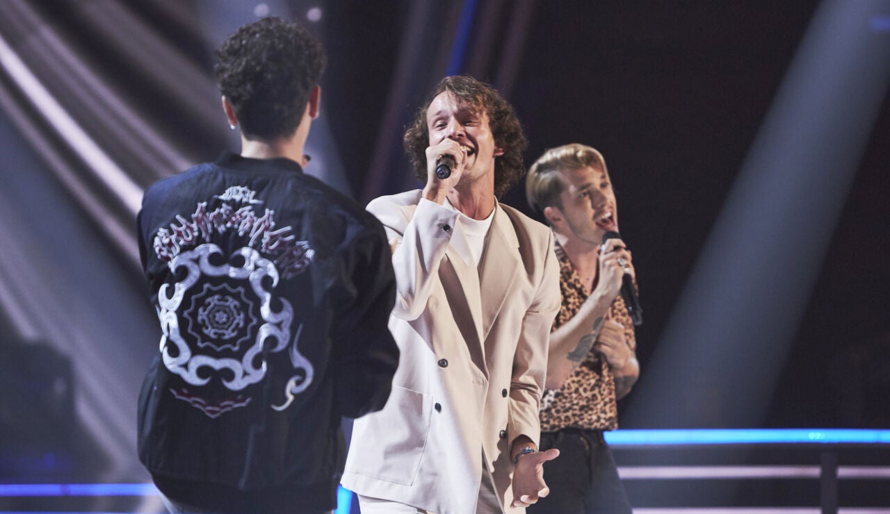 Antón, Álex y Javier enamoran en ‘La Voz’ cantando ‘Hold on’ de Justin Bieber