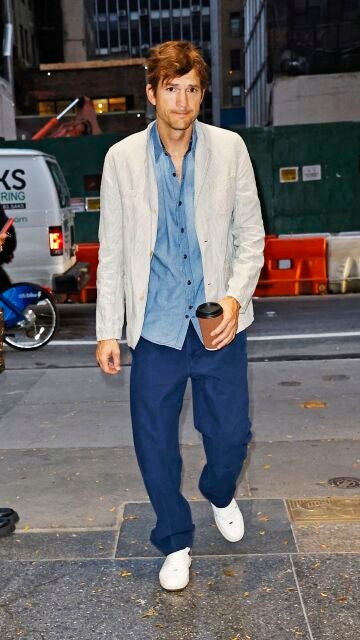 Ashton Kutcher, sorprende con su delgadez