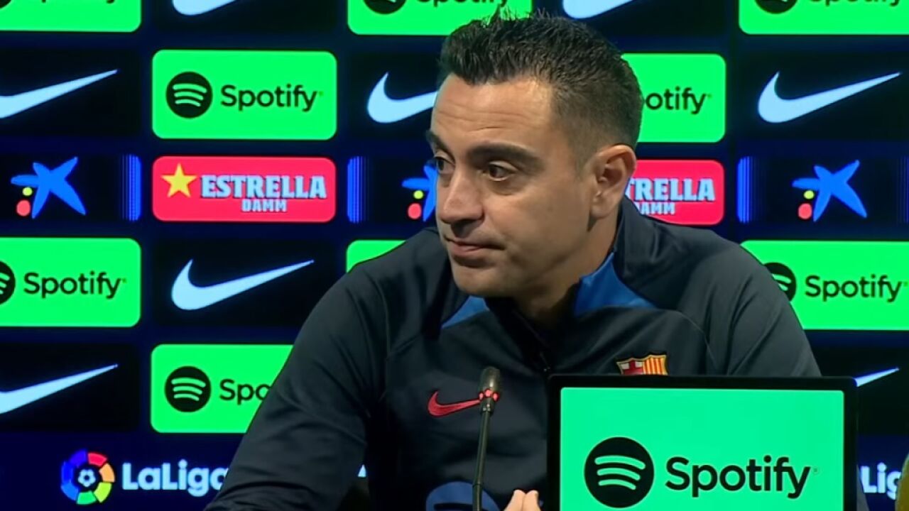 VÍDEO: Rueda de prensa completa de Xavi Hernández tras el anuncio de la ...