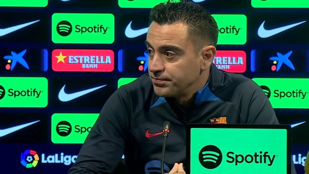 Xavi Hern&aacute;ndez, en rueda de prensa