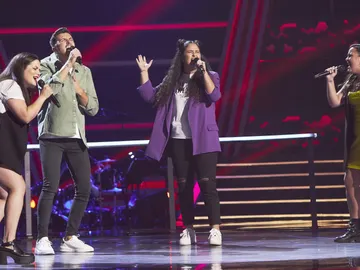 Esperanza, Salma, Tamara y José nos erizan la piel con una bonita interpretación de ‘No!’ en ‘La Voz’ Esperanza, Salma, Tamara y José nos erizan la piel con una bonita interpretación de ‘No!’ en ‘La Voz’