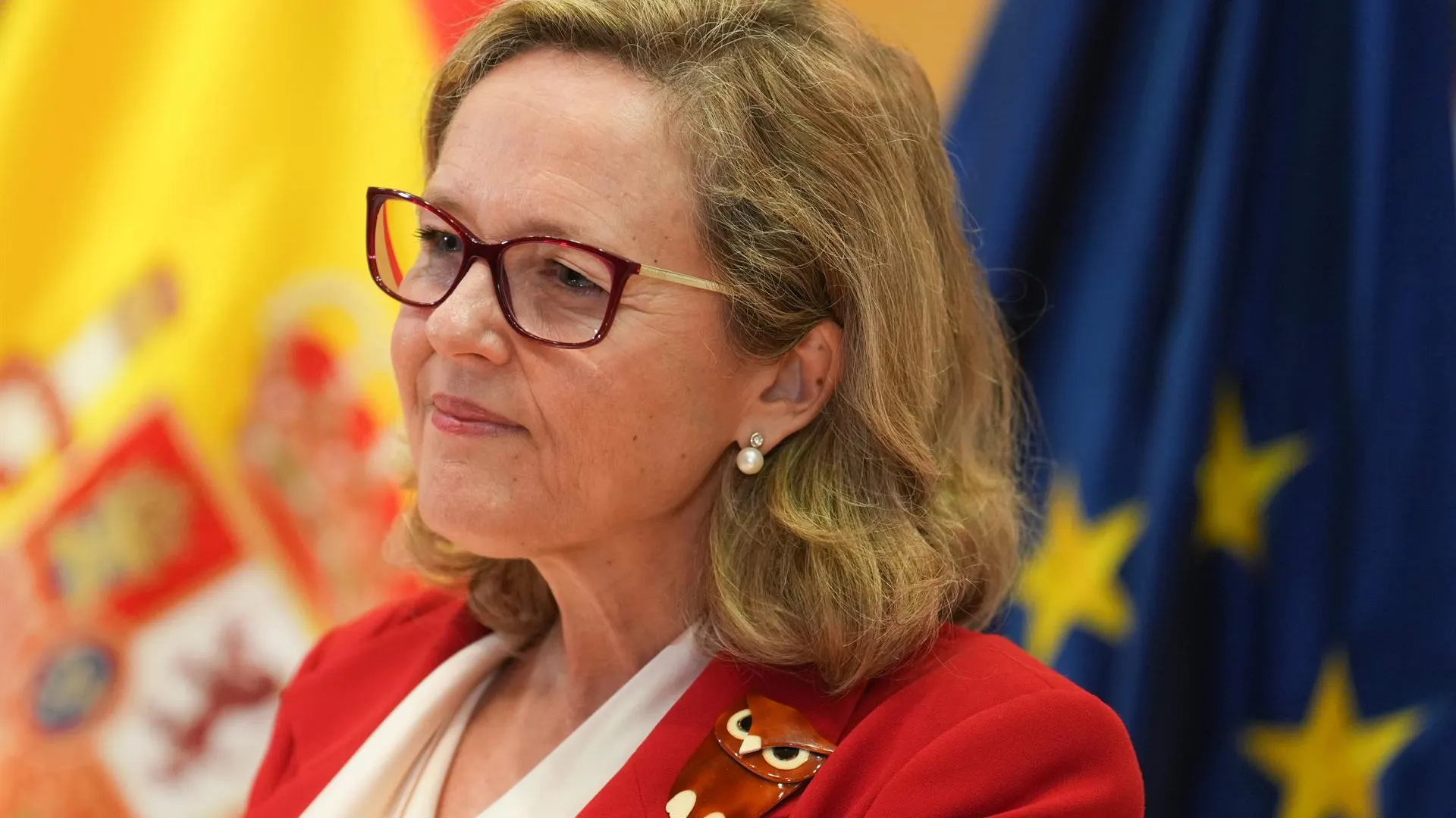 La ministra de Economía, Nadia Calviño La ministra de Economía, Nadia Calviño