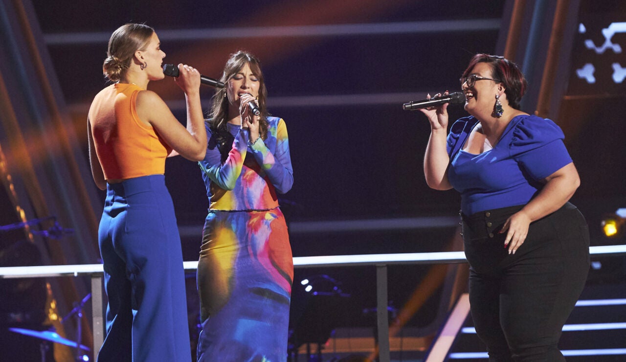 Nathalia, Altea y Sonia brillan con estilo propio cantando &lsquo;Broken strings&rsquo; en &lsquo;La Voz&rsquo;