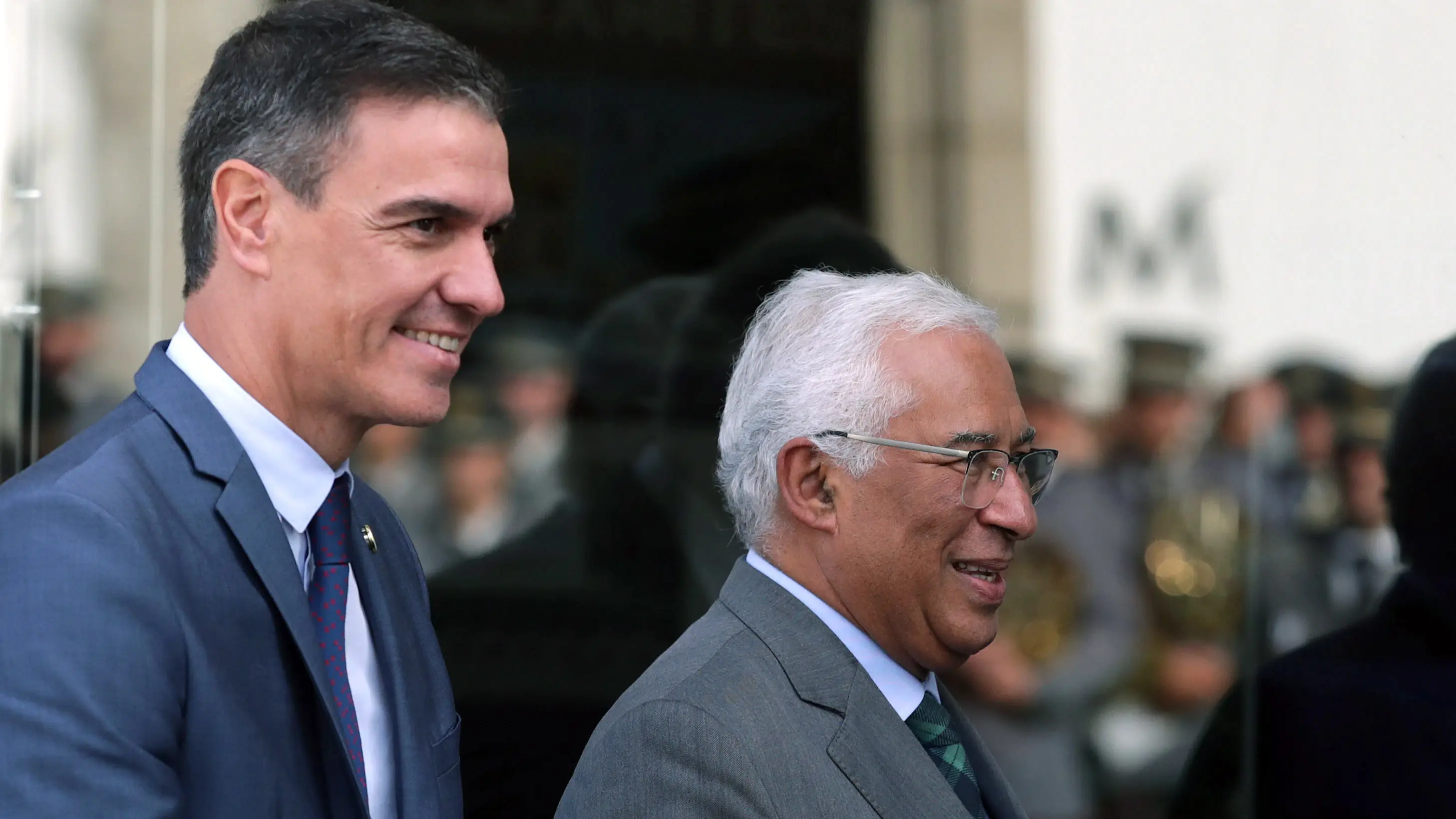 El presidente del Gobierno español, Pedro Sánchez, y el primer ministro de Portugal, Antonio Costa El presidente del Gobierno español, Pedro Sánchez, y el primer ministro de Portugal, Antonio Costa
