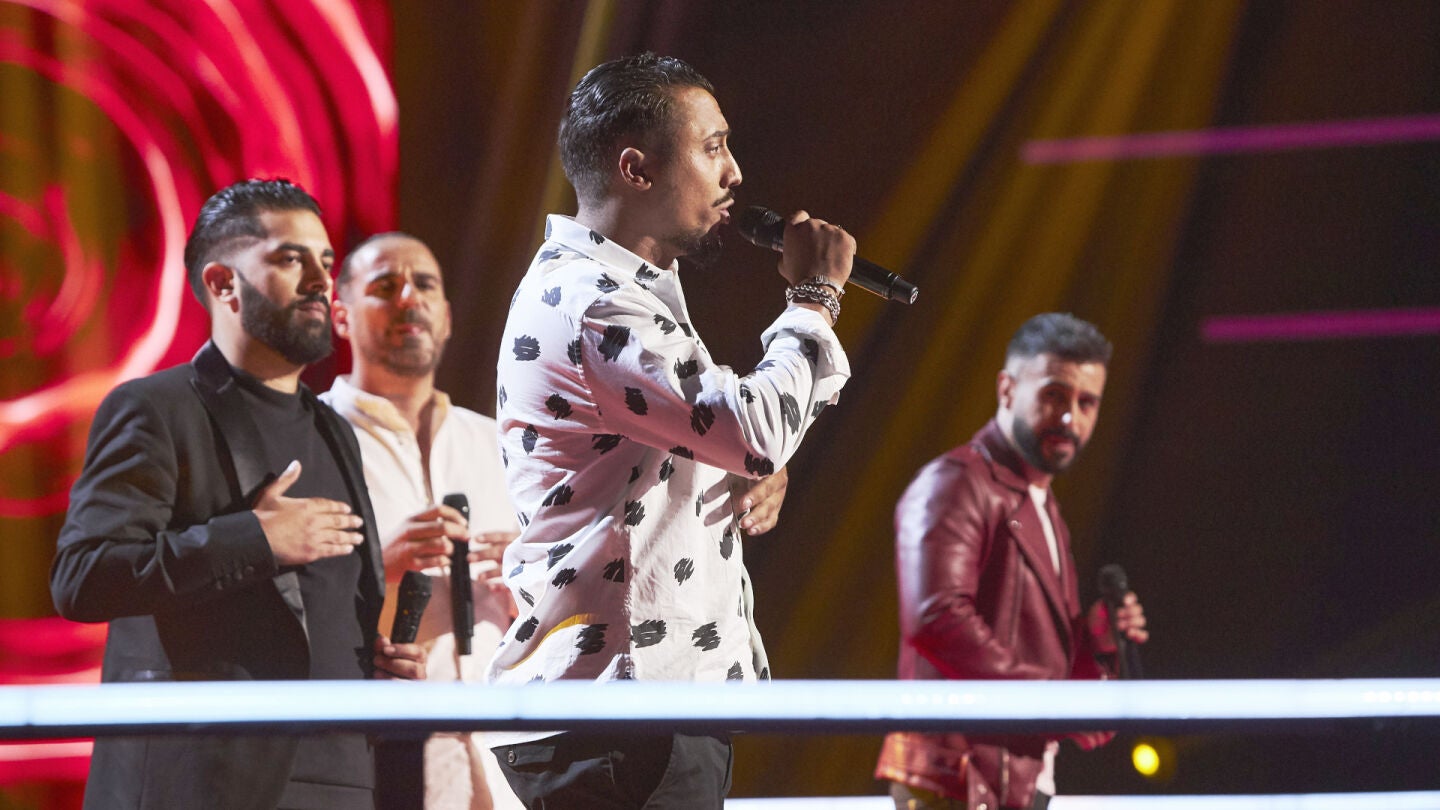 Juan, Fael, Adrián y Fran, la maravillosa actuación por bulerías versionando a Alejandro Sanz en ‘La Voz’