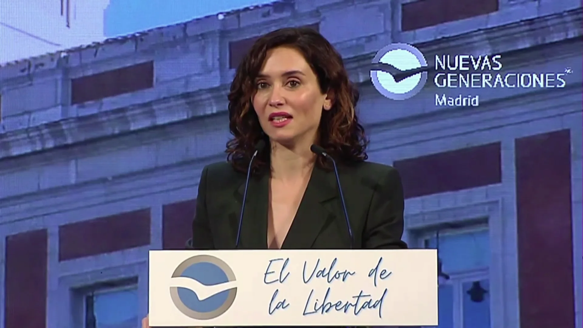 La presidenta de la Comunidad de Madrid, Isabel D&iacute;az Ayuso